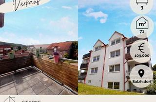 Wohnung kaufen in 31020 Salzhemmendorf, **Gemütliche 3-Zimmer-Eigentumswohnung mit Balkon in Salzhemmendorf zu verkaufen**