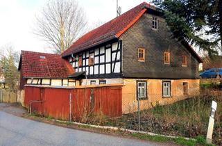 Einfamilienhaus kaufen in 08428 Langenbernsdorf, Langenbernsdorf - Einfamilienhaus mit Grundstüc -Unterkellert, Dachboden & Brunnen