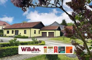 Einfamilienhaus kaufen in 04509 Krostitz, Krostitz - Komplett neu renoviert | Bungalow | Fußbodenheizung | *bezugsfrei* | Luftwärmepumpe | Doppelgarage