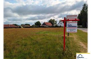 Grundstück zu kaufen in 17321 Mewegen, BePe-Immobilien- Gestaltbare, unbebaute Grundstücke, Ihr neues Zuhause, im "Naturpark Am Stettiner Haff"