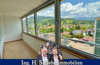 Wohnung kaufen in 87527 Sonthofen, Hoch oben, mit Blick auf Grünten und ins Hindelanger Tal