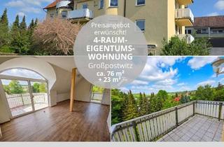 Wohnung kaufen in 02692 Obergurig, Preis-Angebot erwünscht Traumhaft / ruhige 4-Zi.Wg, 2 Balkone + Garage + 23m²