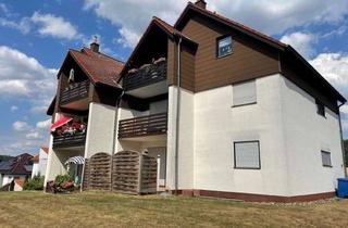 Wohnung kaufen in Stephensonstraße 37b, 36179 Bebra, Dachgeschoss-Wohnung mit 55 m² im 6 Familienhaus *** mit Balkon ***KfZ-Stellplatz *** Badewanne ***