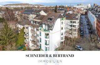 Wohnung kaufen in 52064 Aachen, Wohnen mit Weitblick – Maisonette Wohnung mit zwei Dachterrassen in Toplage von Aachen