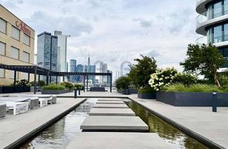 Wohnung kaufen in 60327 Gallus, Grand Tower – Exklusive 2-Zimmer-Luxuswohnung in der Dachgartenetage , unmittelbar am Sky-Garden