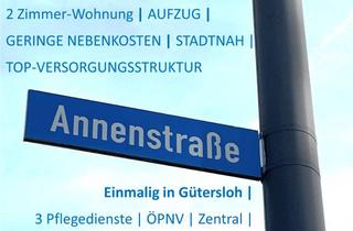 Wohnung mieten in Annenstraße, 33332 Gütersloh, MADE FOR YOU | 2-Zimmer-Wohnung mit Balkon in Gütersloh