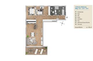 Wohnung mieten in Friedrichshafener Straße 151, 88085 Langenargen, NaturELLA Wohn(t)raum 3-Zimmer-Neubauwohnung mit Balkon