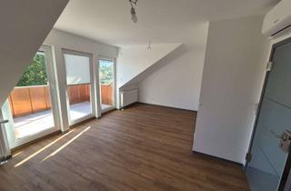 Wohnung mieten in 97264 Helmstadt, Dachgeschosswohnung 2 Zimmer mit Loggia in Helmstadt