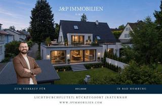 Doppelhaushälfte kaufen in 61352 Bad Homburg, Großes Grundstück in Top Feldrandlage | Doppelhaushälfte mit Ausbau- & Anbaupotenzial