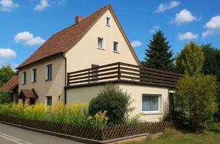 Haus kaufen in Burgstall 26, 96268 Mitwitz, einzigartiges Grundstück Haus + Nebengebäude + Wiesen + Wald 10918 qm für Naturliebhaber