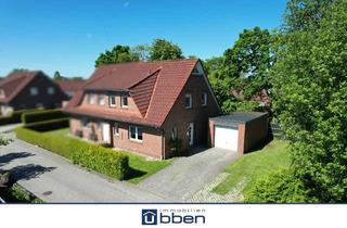 Doppelhaushälfte kaufen in 26624 Südbrookmerland, Gepflegte Doppelhaushälfte in zentraler Lage von Moordorf mit Garage!