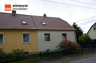 Haus kaufen in 04774 Dahlen, Charmante DHH mit Nebengebäude, Garage & großem Pachtgarten in ruhiger Lage