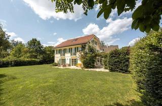 Villa kaufen in 82131 Gauting, Elegante Villa im Landhausstil mit separatem Einlieger- oder Bürobereich