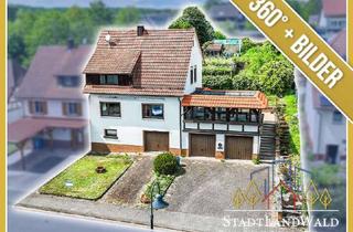 Haus kaufen in 66996 Ludwigswinkel, DHH mit Wintergarten, großer Terrasse, 3 Garagen und Garten in Ludwigswinkel