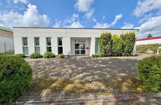 Gewerbeimmobilie kaufen in 40670 Meerbusch, Perfekt für Unternehmer: Gewerbehalle und Haus mit Einliegerwohnung in Osterath!