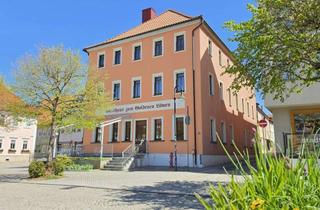 Anlageobjekt in 98553 Schleusingen, Top-Zustand & Top-Lage am Marktplatz! Gasthaus (70 Plätze), 9 Hotelzimmer + 2 Wohnungen!