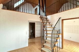 Loft kaufen in 74336 Brackenheim, Loft-Feeling auf zwei Ebenen – Einzigartige Galeriewohnung mit Wendeltreppe