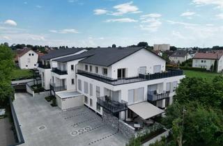 Wohnung mieten in 86517 Wehringen, Wohnqualität mit Herz – Barrierefreie Dachgeschosswohnung mit Terrasse im Betreuten Wohnen