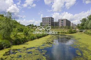 Penthouse kaufen in Hafenstraße 1C, 04179 Leipzig, Penthousewohnung mit Wasserblick