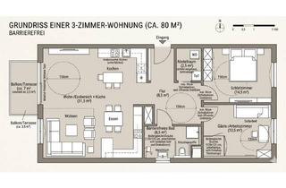 Wohnung kaufen in 34266 Niestetal, 40 m² ETW Neubau - QNG - bei Vermietung 10 % Abschreibung möglich