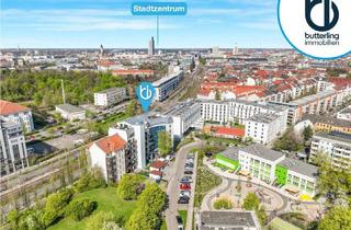 Wohnung kaufen in 04317 Reudnitz-Thonberg, Citynah & familienfreundlich: 118 m² Maisonette mit Aufzug und großer Dachterrasse