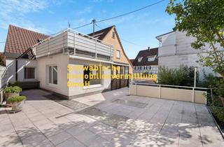 Wohnung kaufen in 70736 Fellbach, 5-Zi.-Whg. I große Terrasse | Leerstand | 2 Wohnungen möglich | Garten optional | starkes Potenzial