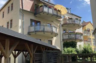 Wohnung mieten in Neustadt 43, 02763 Zittau, 2-Raum-Dachgeschosswohnung mit Balkon in Zittauer Innenstadt