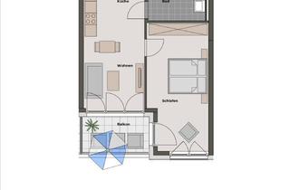 Wohnung mieten in 63225 Langen, Wohnen in Langen - Lichtdurchtdurchflutete Wohnung mit Balkon