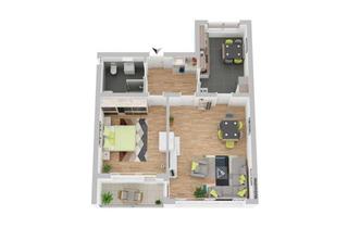 Wohnung mieten in 76327 Pfinztal, Pfinztal Söllingen: Moderne 2- Zimmerwohnung im EG mit einem tollen Ausblick