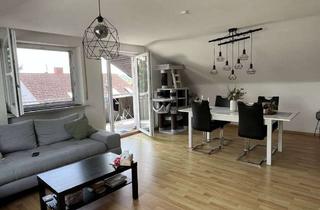 Wohnung mieten in 75015 Bretten, 3 ZKB in Bretten zu vermieten. Mit Garagenstellplatz und Balkon