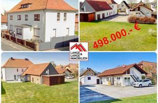 Einfamilienhaus kaufen in 31311 Uetze, Uetze: 2 Häuser = 3 Wohnungen, 3 Garagen + Carport + potentielles Bauland im Garten