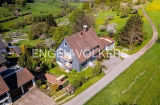 Haus kaufen in 73663 Berglen, Architektenhaus mit Atelier, Werkstatt & Autogrube – ideal für kreative Unternehmer, Handwerker u...