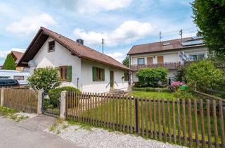 Doppelhaushälfte kaufen in 86971 Peiting, Zwei Wohneinheiten: Doppelhaushälfte und kleiner Bungalow in ruhiger Lage