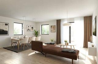 Wohnung kaufen in 92353 Postbauer-Heng, Hirtenweiher-Karree - 2-Zimmer-EG-Wohnung mit großem Garten