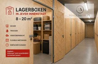 Geschäftslokal mieten in 26441 Jever, Lagerboxen / Selfstorage in Jever von 8 bis 20 m² geplant