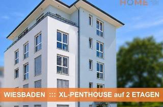 Penthouse kaufen in 65189 Wiesbaden, 230 m²-PENTHOUSE mit BLICK ::: 4 ZI + große DACHTERRASSE + 2 ETAGEN