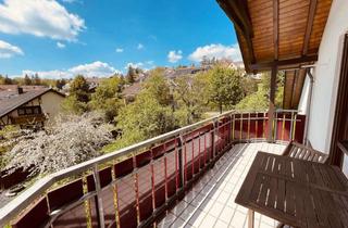 Wohnung kaufen in 75181 Eutingen, Helle 2-Zimmerwohnung im Dachgeschoss mit Balkon und toller Aussicht!