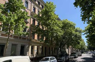 Wohnung kaufen in 04315 Volkmarsdorf, Stilvolle 4-Raumwohnung mit 2 Balkonen, Aufzug & Gartenmitbenutzung in denkmalgesch. Gründerzeithaus