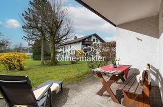 Wohnung kaufen in 83080 Oberaudorf, 1,5 Zimmer Wohnung mit schöner privater Terrasse, Schwimmbad und Sauna