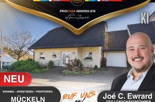 Haus kaufen in 54558 Mückeln, ++ DHH MÜCKELN | WINTERGARTEN | GARAGE | ENTWICKLUNGSPOTENZIAL | TEILWEISE VERMIETET | GARTEN ++