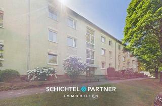 Wohnung kaufen in 28259 Bremen, Huchting | Gepflegte 3-Zimmer-Wohnung im Hochparterre mit Balkon