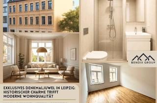 Wohnung kaufen in 04425 Taucha, Taucha - 3-Zimmer-Wohnung mit Denkmal-AfA | Exklusive Sanierung in Taucha bei Leipzig