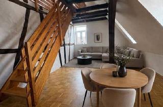 Wohnung kaufen in 74243 Langenbrettach, Langenbrettach - Modern trifft Fachwerk - Frisch renovierte 3 Zimmer-Maisonette-Wohnung in Brettach!