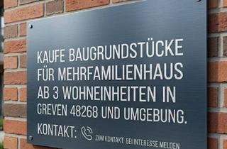 Mehrfamilienhaus kaufen in 48268 Greven, Greven - Kaufe Baugrundstücke für Mehrfamilienhäuser in Greven,Umgebung