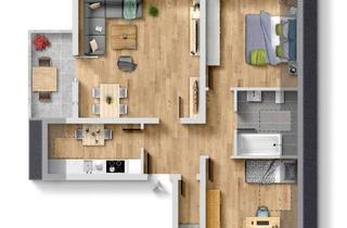 Wohnung kaufen in 64686 Lautertal, +++ Vermietete 3-Zimmer-DG-Wohnung im Lautertal +++