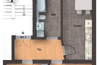 Wohnung kaufen in Elisabethstraße 27, 04315 Volkmarsdorf, Charmante 2-Raum-Wohnung im sanierten Jugendstilhaus mit Balkon und Gartenanteil