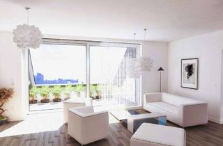 Wohnung kaufen in 40479 Pempelfort, Helle 3-Zimmer-Maisonette Wohnung mit Fahrstuhl, Dachterrasse, Klimaanlage in Düsseldorf-Pempelfort