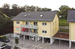 Wohnung kaufen in 74869 Schwarzach, Neuwertiges Wohnen ohne Barrieren – großzügige 3,5-Zimmer-Wohnung mit sonnigem Balkon und Garage