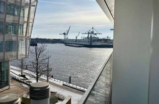 Wohnung kaufen in Am Strandkai, 20457 HafenCity, Genieße den Blick auf Elbe, Hafenkräne und das maritime Leben auf der Strandkaispitze im FIFTYNINE