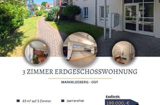 Wohnung kaufen in 04416 Markkleeberg, Attraktive 3-Zimmer-Eigentumswohnung mit Gartenterrasse & TG-Stellplatz